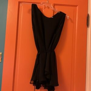 Black lined Cape Top